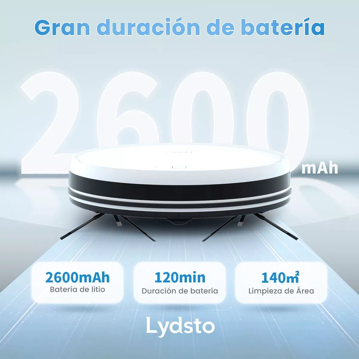 Lydsto Robot Aspiradora Inteligente G4 Blanco - Orro Home Mexico