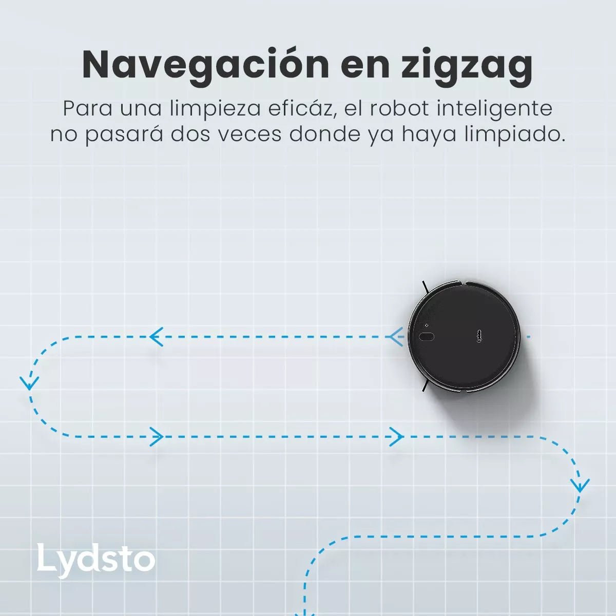 Lydsto Robot Aspiradora Inteligente G4 Negro - Orro Home Mexico