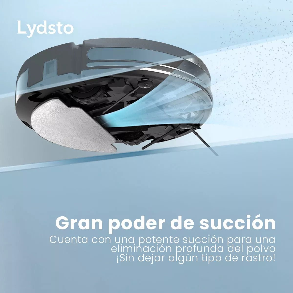 Lydsto Robot Aspiradora Inteligente G4 Negro - Orro Home Mexico