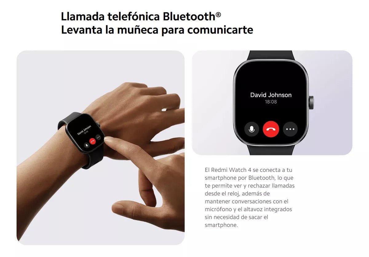 Xiaomi Redmi Watch 4 Reloj Smartwatch - Orro Home Mexico