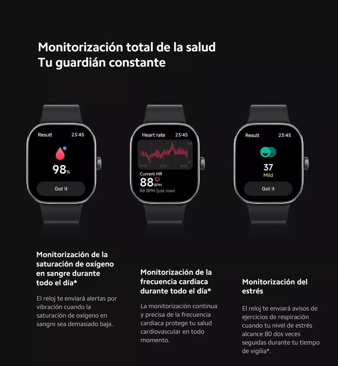 Xiaomi Redmi Watch 4 Reloj Smartwatch - Orro Home Mexico